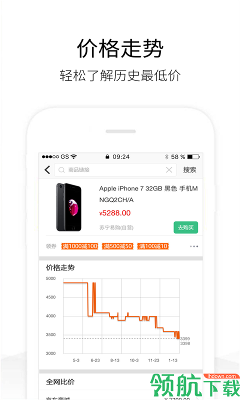 历史价格查询App版v1.1.13图2